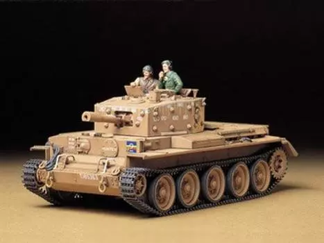 Tamiya 135 Military Miniature Series No.232 Британский армейский крейсерский танк Sento Mk.IV Пластиковая модель 35232