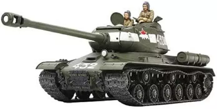 Tamiya 135 Military Miniature Series No.289 Советский армейский тяжелый танк ИС-2 1944 года выпуска, модель ЧКЗ, пластиковая модель 35289