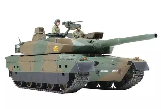 Tamiya 135 Military Miniature Series No.329 Ground Self-Defense Force Type 10 Tank Plastic Model 35329
