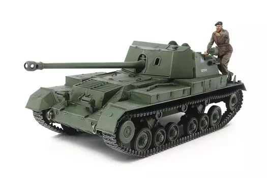 Tamiya 135 Military Miniature Series No.356 British Anti-Tank Self-Propelled Artillery Archer Plastic Model 35356