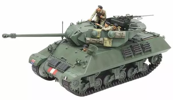 Tamiya 135 Military Miniature Series No.366 Британский истребитель танков M10 IIC Achilles Пластиковая модель 35366