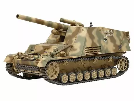 Tamiya 135 Military Miniature Series No.367 немецкая тяжелая самоходная гаубица Hummel поздняя модель пластиковая модель 35367
