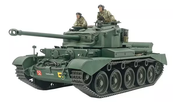 Tamiya 135 Military Miniature Series No.380 British Army Cruiser Tank Comet Plastic Model 35380 Molding Color