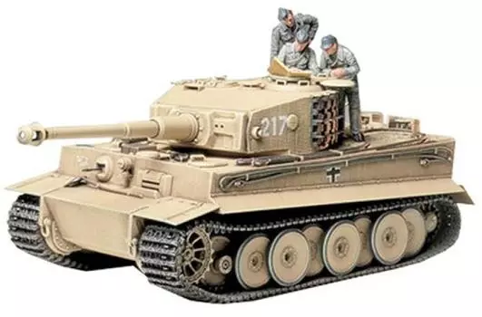 Tamiya 135 Military Miniature Series Tiger I with Otto Karius
