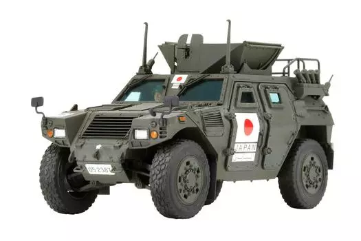Tamiya 135 Военная миниатюра Серия № 275 Легкая бронированная машина сухопутных сил самообороны Ирака Спецификация Пластиковая модель 35275