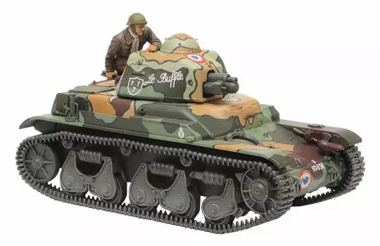 Tamiya 135 Военная миниатюра Серия №373 Французский легкий танк R35 Пластиковая модель 35373