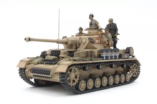 Tamiya 135 Военная миниатюра Серия № 378 Немецкий армейский танк Panzer IV G Type Ранняя производственная машина Пластиковая модель 35378