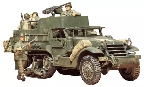 Tamiya 135 Военная миниатюра Серия №70 Америка M3A2 Персональный транспортер Пластиковая модель 35070