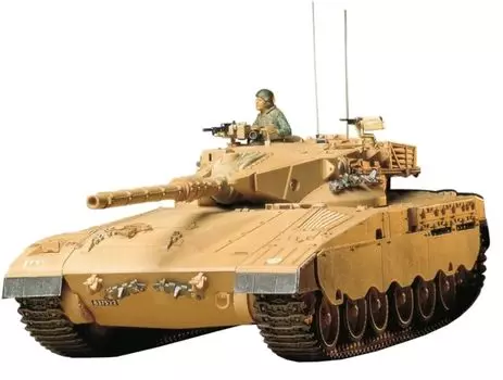Tamiya 135 Военная миниатюрная серия № 127 Израильская армия основной боевой танк «Меркава» пластиковая модель 35127