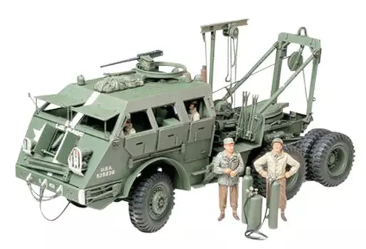 Tamiya 135 Военная миниатюрная серия № 244 Армия США M26 Бронированная эвакуационная машина для танков Пластиковая модель 35244
