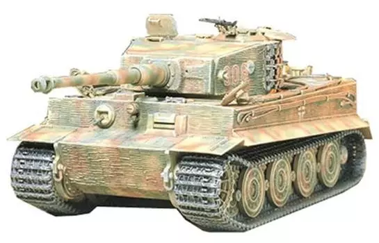 Tamiya 135 Военная миниатюрная серия Tiger I Поздняя модель