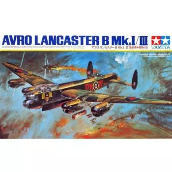 Tamiya 148 Masterpiece Series No.112 Королевские ВВС Avro Lancaster B Mk.III Пластиковая модель 61112