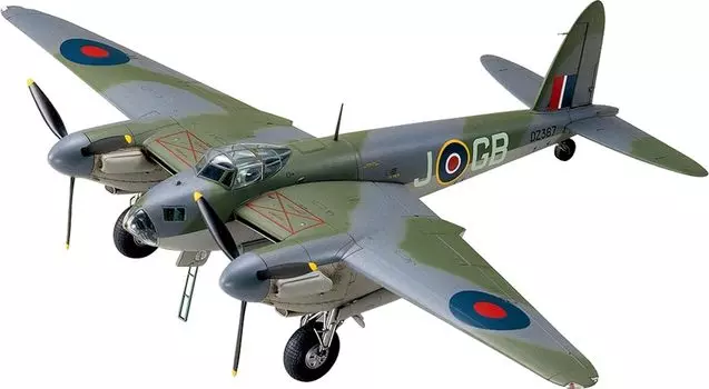 Tamiya 148 Masterpiece Series No.66 Королевских ВВС de Havilland Mosquito B Mk.IVPR Mk.IV Пластиковая модель 61066