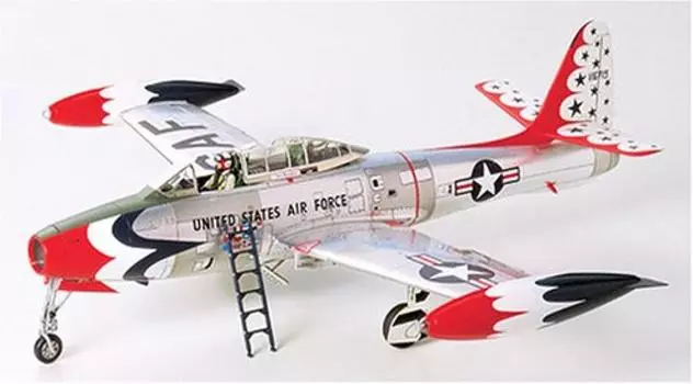 Tamiya 148 Masterpiece Series No.77 US Air Force Republic F-84G Thunderbirds Plastic Model 61077