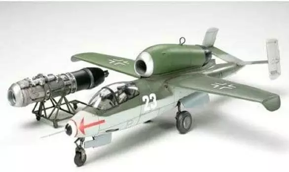 Tamiya 148 Masterpiece Series No.97 Luftwaffe Heinkel He162 A-2 Salamander Plastic Model 61097