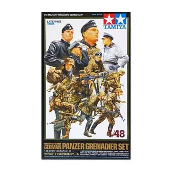 Tamiya 148 Military Miniature Series No.14 German Army Panzergrenadier Team Plastic Model 32514