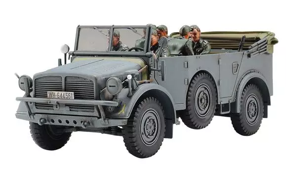 Tamiya 148 Military Miniature Series No.86 German Army Large Military Passenger Vehicle Horch Type 1a Plastic Model 32586