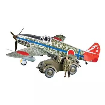 Tamiya 148 Scale Limited Product Японская армия Kawasaki Hien Type I Ding & Kurogane Shiki Set Пластиковая модель 25203 Цвет литья