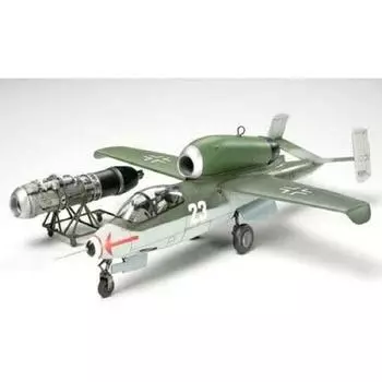 TAmiyA 148 Серия шедевров Нет. 97 Немецкие ВВС Heinkel He162 A 2 Salamander ПЛАСТИКОВАЯ МОДЕЛЬ 61097