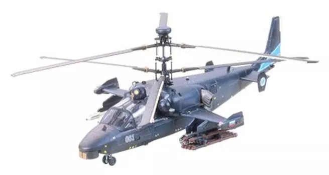 Tamiya 172 Коллекция Warbird № 61 Российские ВВС Камов КА-52 Аллигатор Пластиковая модель 60761