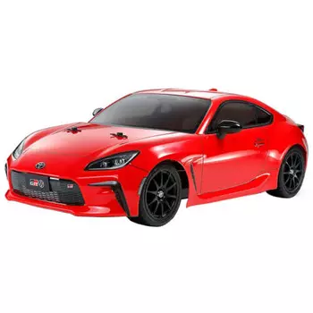 Tamiya 1/10 XB Series №231 Toyota GR 86 (Шасси ТТ-02) Полная модель, окрашенная в красный цвет, с Propo 57931