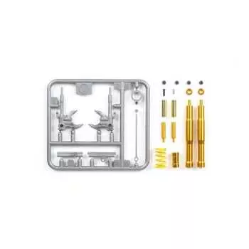 TAMIYA 1/12 Detail Up Parts Series No.19 Kawasaki Ninja ZX-RR Передняя вилка Пластиковые детали модели 12619