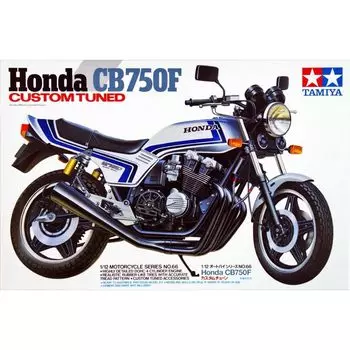 Tamiya 1/12 Мотоцикл серии No.66 Honda CB750F Custom Tune Пластиковая модель 14066