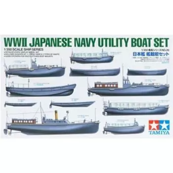 Tamiya 1/350 Ship Series No.26 Набор кораблей ВМС Японии Пластиковая модель 78026