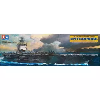 Tamiya 1/350 Ship Series No.7 Атомный авианосец ВМС США CVN-65 Enterprise Пластиковая модель 78007