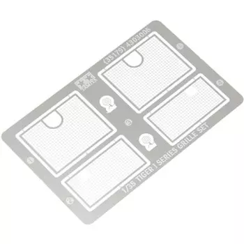 TAMIYA 1/35 Military Miniature Series No.179 German Army Heavy Tank Tiger I Series Etched Grill Set Plastic Model Parts 35179