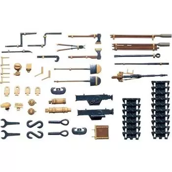 TAMIYA 1/35 Military Miniature Series No.185 German Army Panzer IV External Equipment Set Plastic Model 35185