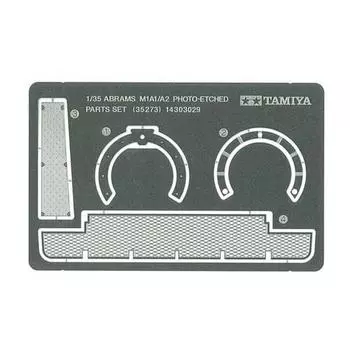 TAMIYA 1/35 Military Miniature Series No.273 U.S. Army M1A1/A2 Abrams Etching Parts Set Plastic Model Parts 35273