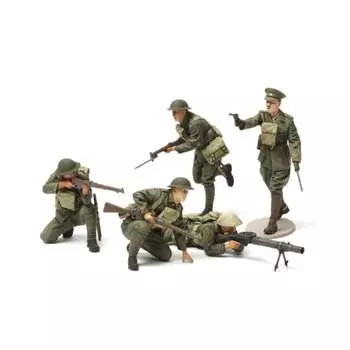 Tamiya 1/35 Военная миниатюра Серия №339 Британская армейская пехота Набор Пластиковая модель 35339