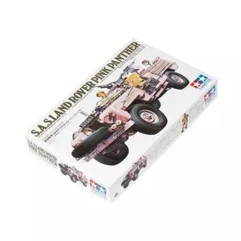 Tamiya 1/35 Военная миниатюра Серия №76 Британская армия SAS Land Rover Pink Panther Пластиковая модель 35076