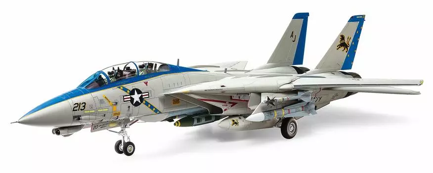 Tamiya 1/48 Masterpiece Series No.118 US Navy Grumman F-14D Tomcat Пластиковая модель 61118