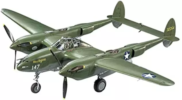 Tamiya 1/48 Masterpiece Series No.120 Пластиковая модель Lockheed P-38F/G Lightning 61120
