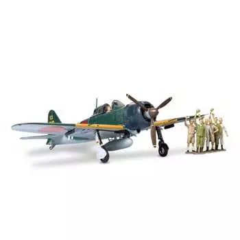 TAMIYA 1/48 Masterpiece Series No.27 Japanese Navy Zero Type Carrier Fighter 52 C Type A6M5c Plastic Model 61027