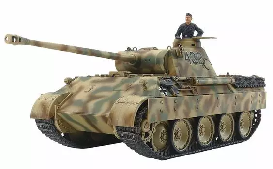 Tamiya 1/48 Military Miniature Series No.97 Немецкая армейская Panther D Type Пластиковая модель 32597