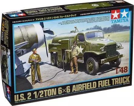 Tamiya 1/48 Military Miniature Series No.79 US Army 1/2 Ton 66 Fuel Truck Пластиковая модель 32579
