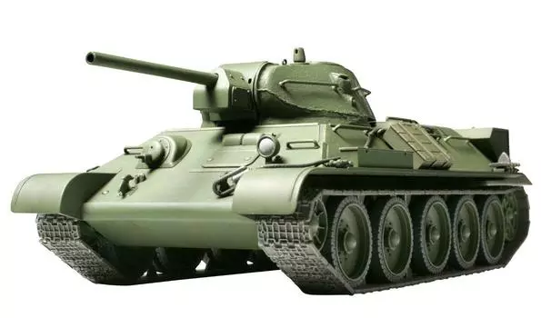 Tamiya 1/48 Военная миниатюра Серия № 15 Советский армейский средний танк Т34/76 1941 Модель Литая башня Пластиковая модель 32515