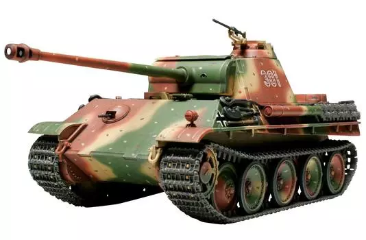 Tamiya 1/48 Военная миниатюра Серия №20 Немецкая армия Panzer V Panther G Тип Пластиковая модель 32520