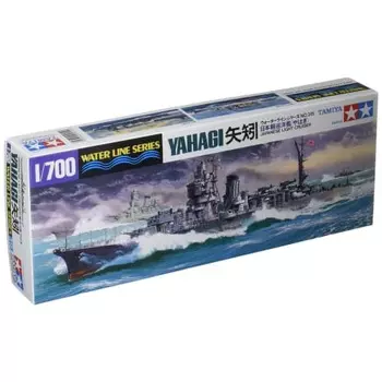 Tamiya 1/700 Waterline Series No.315 Японский легкий крейсер ВМС Yahagi Пластиковая модель 31315