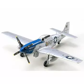 Tamiya 1/72 Warbird Collection No.49 Армия США Североамериканский P-51D Mustang Пластиковая модель 60749
