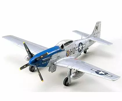 Tamiya 1/72 Warbird Collection No.49 Армия США Североамериканский P-51D Mustang Пластиковая модель 60749