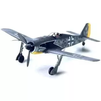 Tamiya 1/72 Warbird Collection No.66 Luftwaffe Focke-Wulf Fw190 A-3 Пластиковая модель 60766