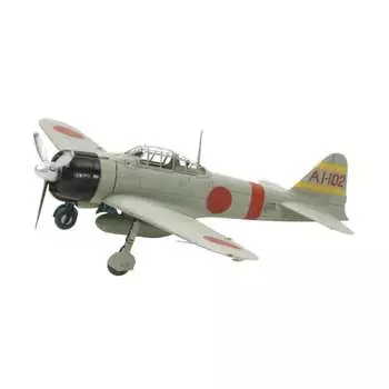 Tamiya 1/72 Warbird Collection No.80 Японский военно-морской палубный истребитель Mitsubishi Zero Type Type 21 Пластиковая модель 60780