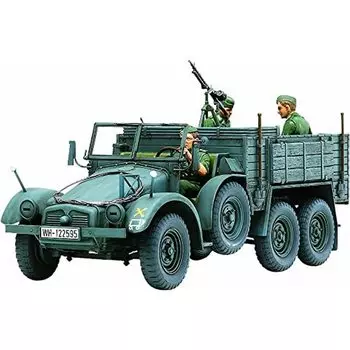 Tamiya 35317 1/35 немецкий грузовик 6x4 Krupp Protze пластиковая модель комплект