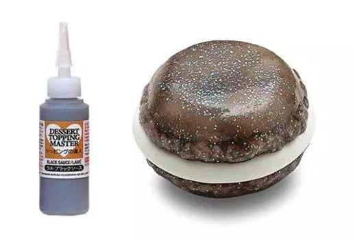 Tamiya 76679 Topping Master Sparkling Glitter Sauce Decoration Series (Ламе/черный соус) №79