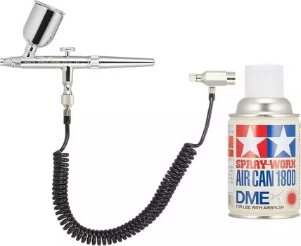 Tamiya Air Brush System Series No.25 Spray Work HG Single Air Brush Set (180D) Инструменты для покраски 74525