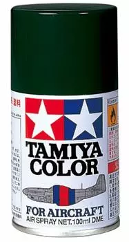 Tamiya Air Model Spray Dark Green Air Model Paint 86524 AS-24 (German Force)